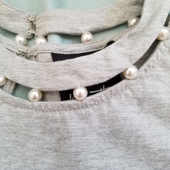 nanette Nanette Lepore gray tshirt - Picture 1 of 8